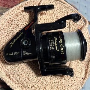 Spinning reel for fishing.